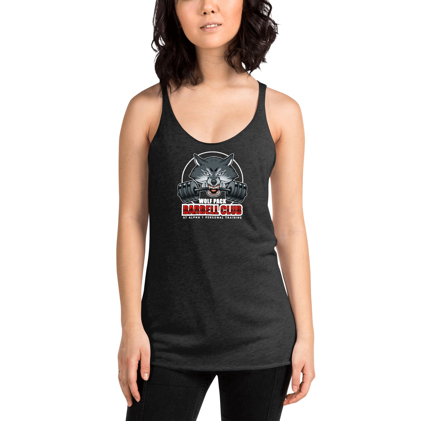 Barbell Club Racerback Tank Top For Women