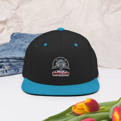 Barbell Club Adjustable Snapback Hat For Men