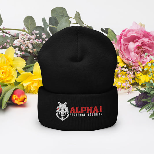 Alpha1 Personal Training Cuffed Winter Beanie for Men and Women