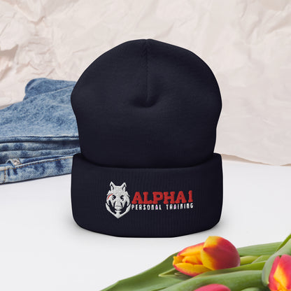 Alpha1 Personal Training Cuffed Winter Beanie for Men and Women