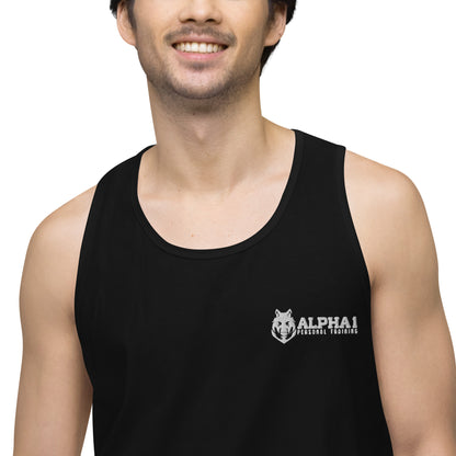 Alpha 1 Personal Training Sleeveless Mens Workout Tank Top