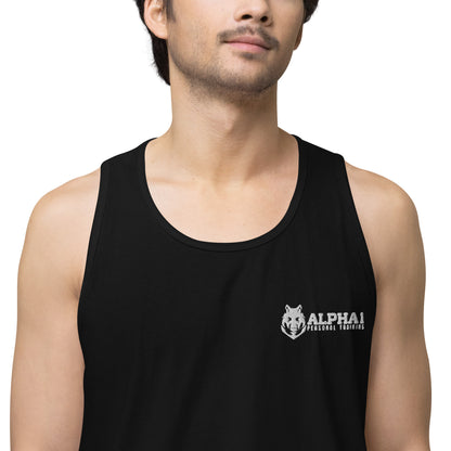 Alpha 1 Personal Training Sleeveless Mens Workout Tank Top