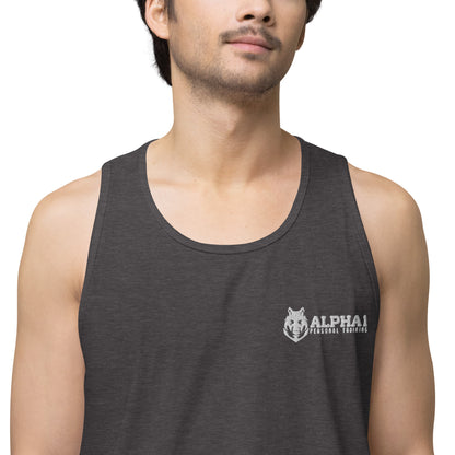 Alpha 1 Personal Training Sleeveless Mens Workout Tank Top