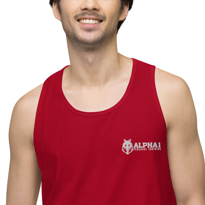 Alpha 1 Personal Training Sleeveless Mens Workout Tank Top