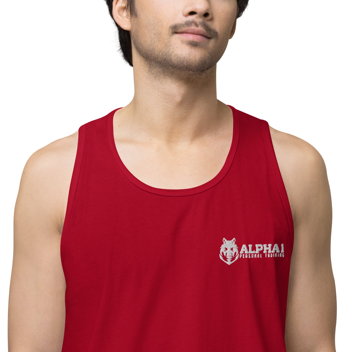 Alpha 1 Personal Training Sleeveless Mens Workout Tank Top