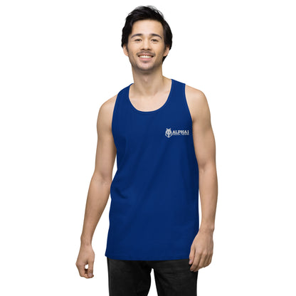 Alpha 1 Personal Training Sleeveless Mens Workout Tank Top