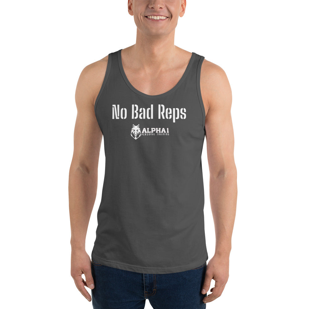 No Bad Reps Mens Graphic Workout Tank Top