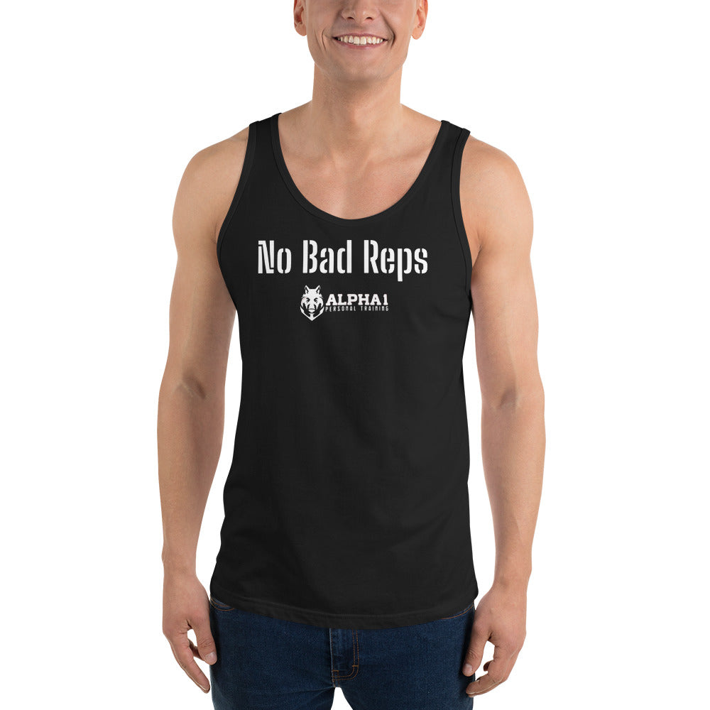 No Bad Reps Mens Graphic Workout Tank Top