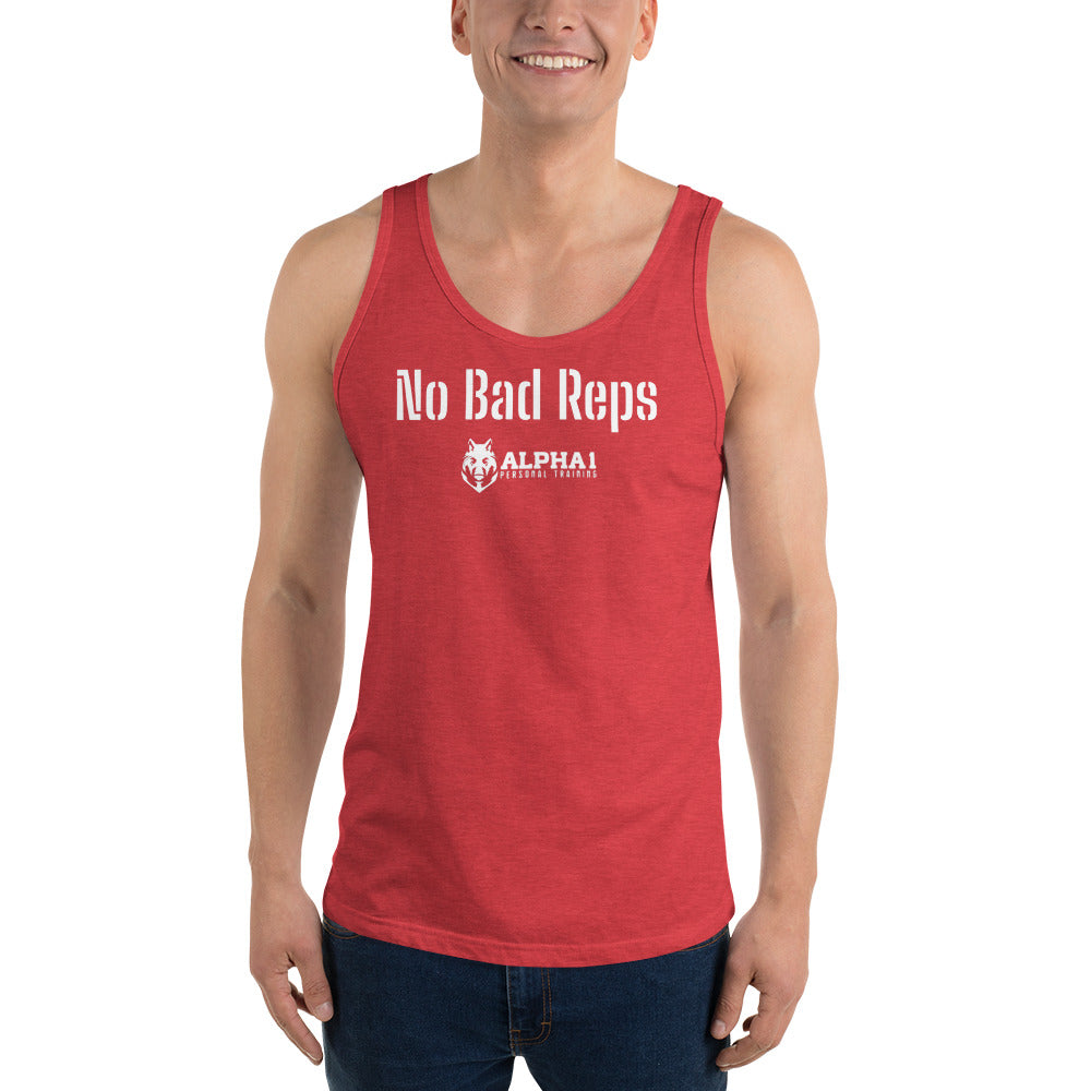 No Bad Reps Mens Graphic Workout Tank Top