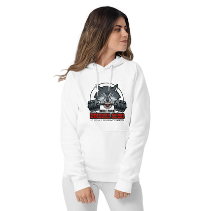 Barbell Club Unisex eco raglan hoodie