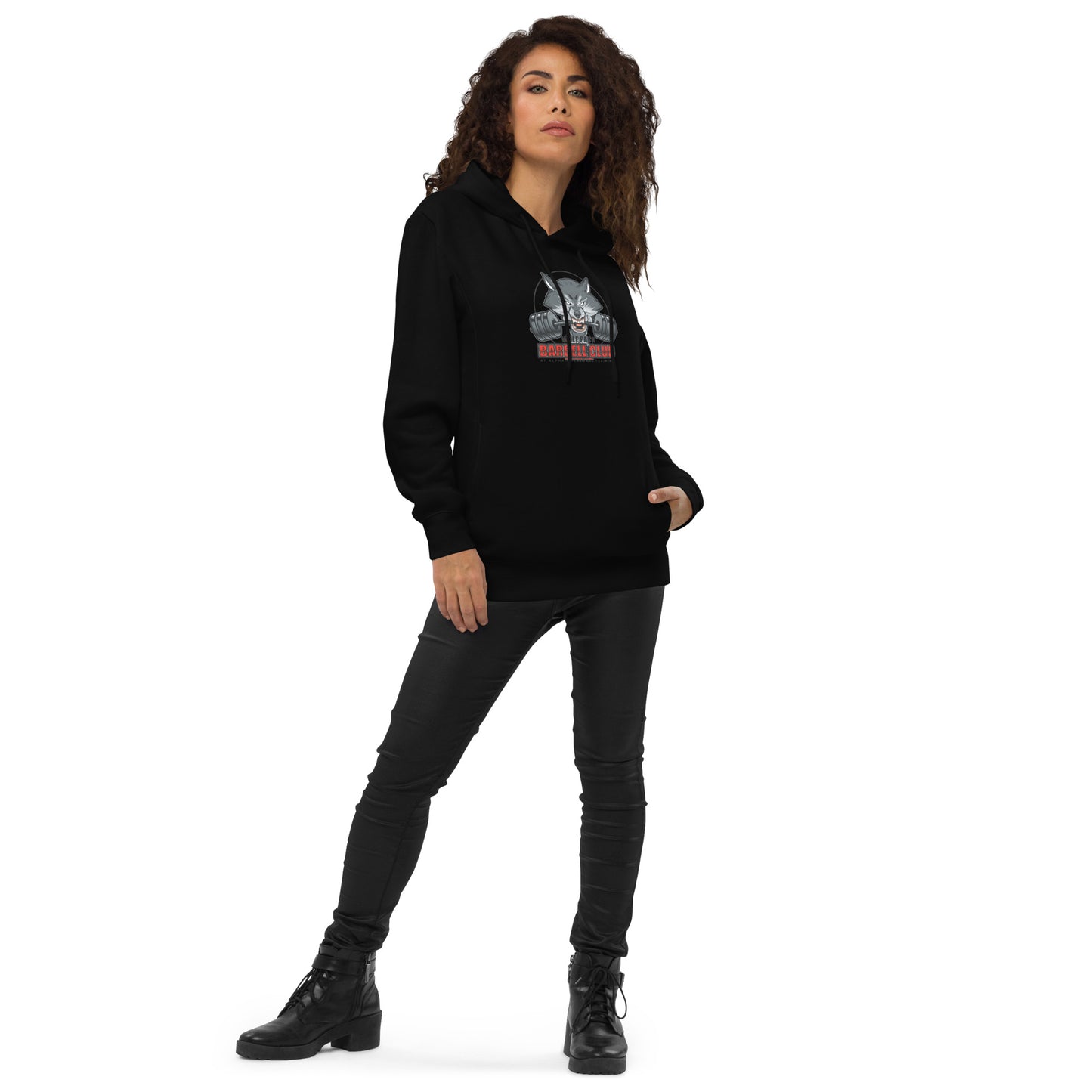 Unisex Barbell Club fashion hoodie