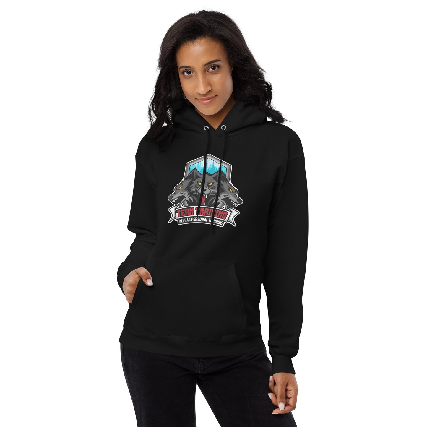 Unisex TEAM Training fleece hoodie