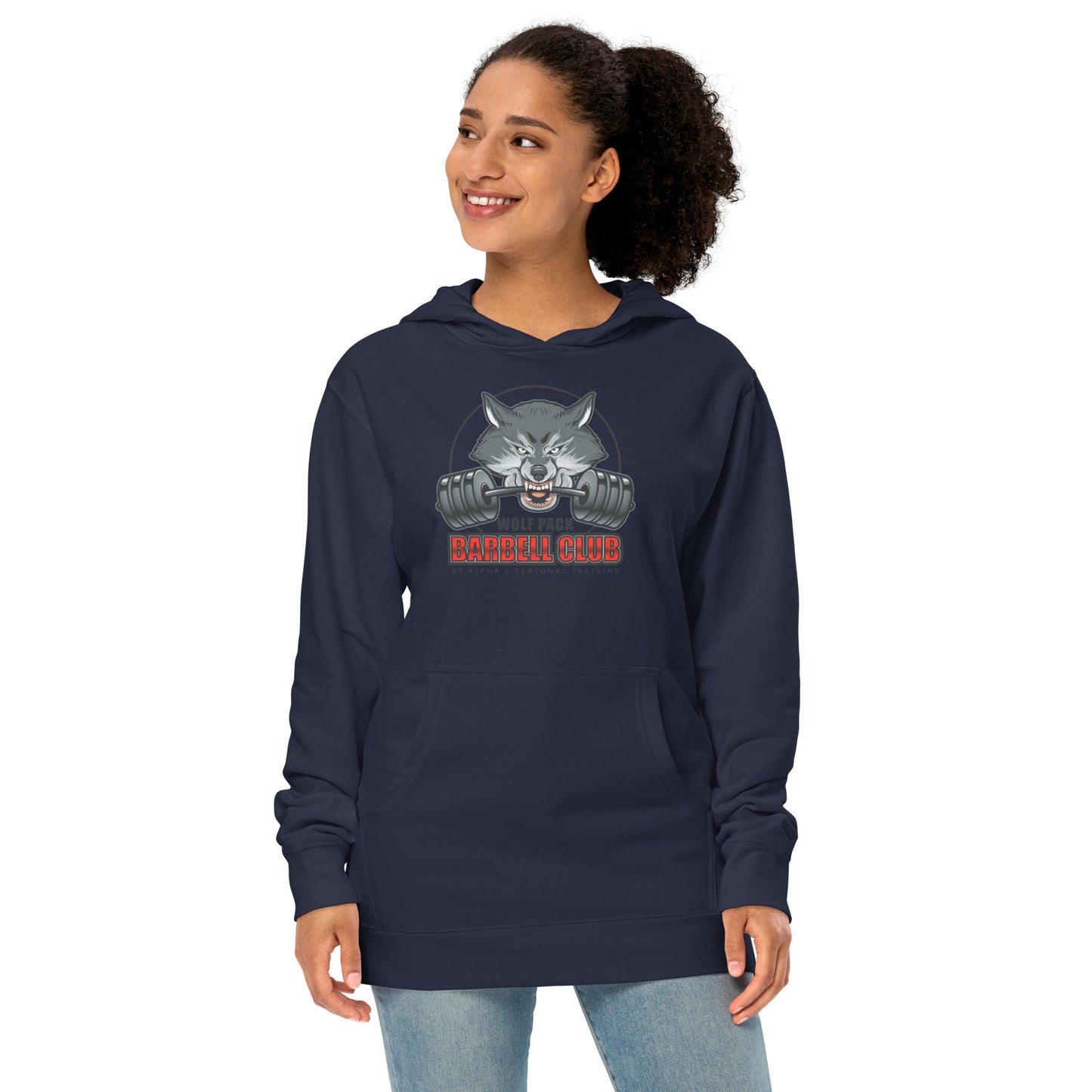 Barbell Club Unisex midweight hoodie