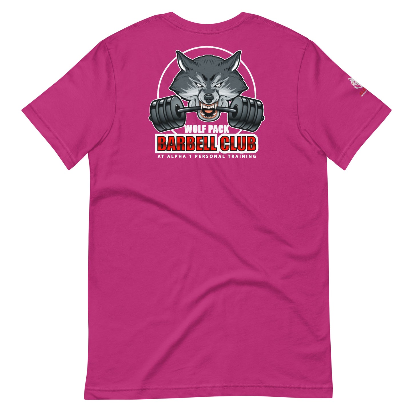 Barbell Club Short Sleeve Printed Workout Unisex T-Shirt