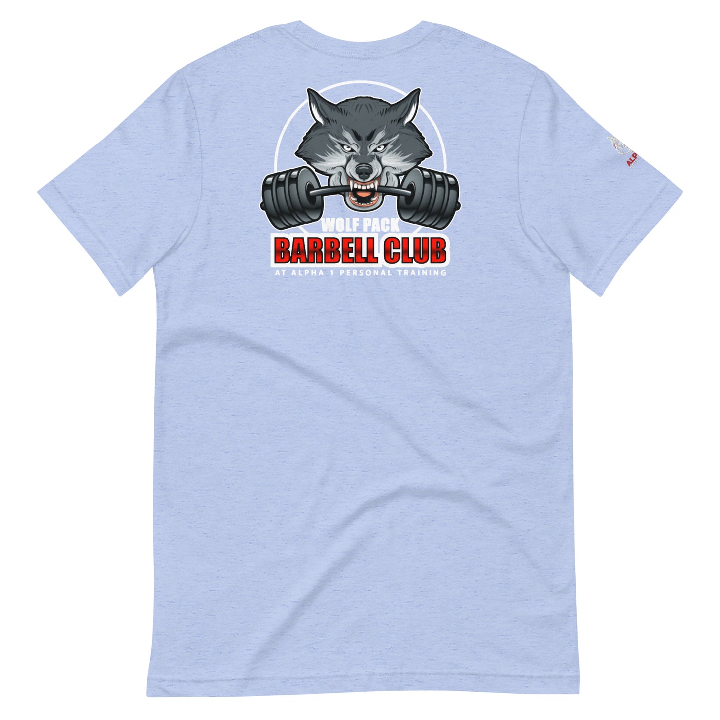 Barbell Club Short Sleeve Printed Workout Unisex T-Shirt