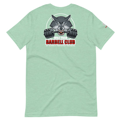 Barbell Club Short Sleeve Printed Workout Unisex T-Shirt