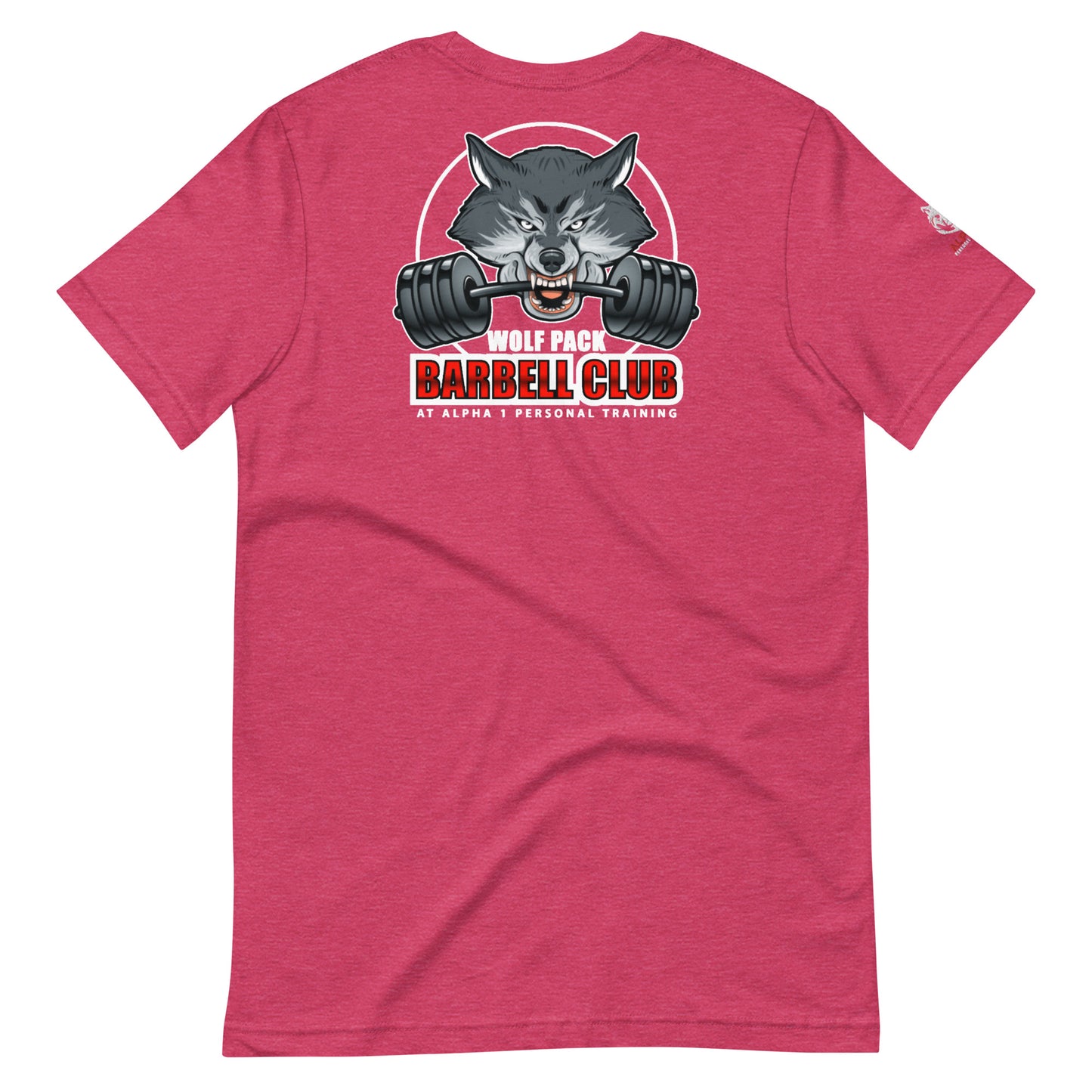 Barbell Club Short Sleeve Printed Workout Unisex T-Shirt