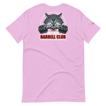 Barbell Club Short Sleeve Printed Workout Unisex T-Shirt