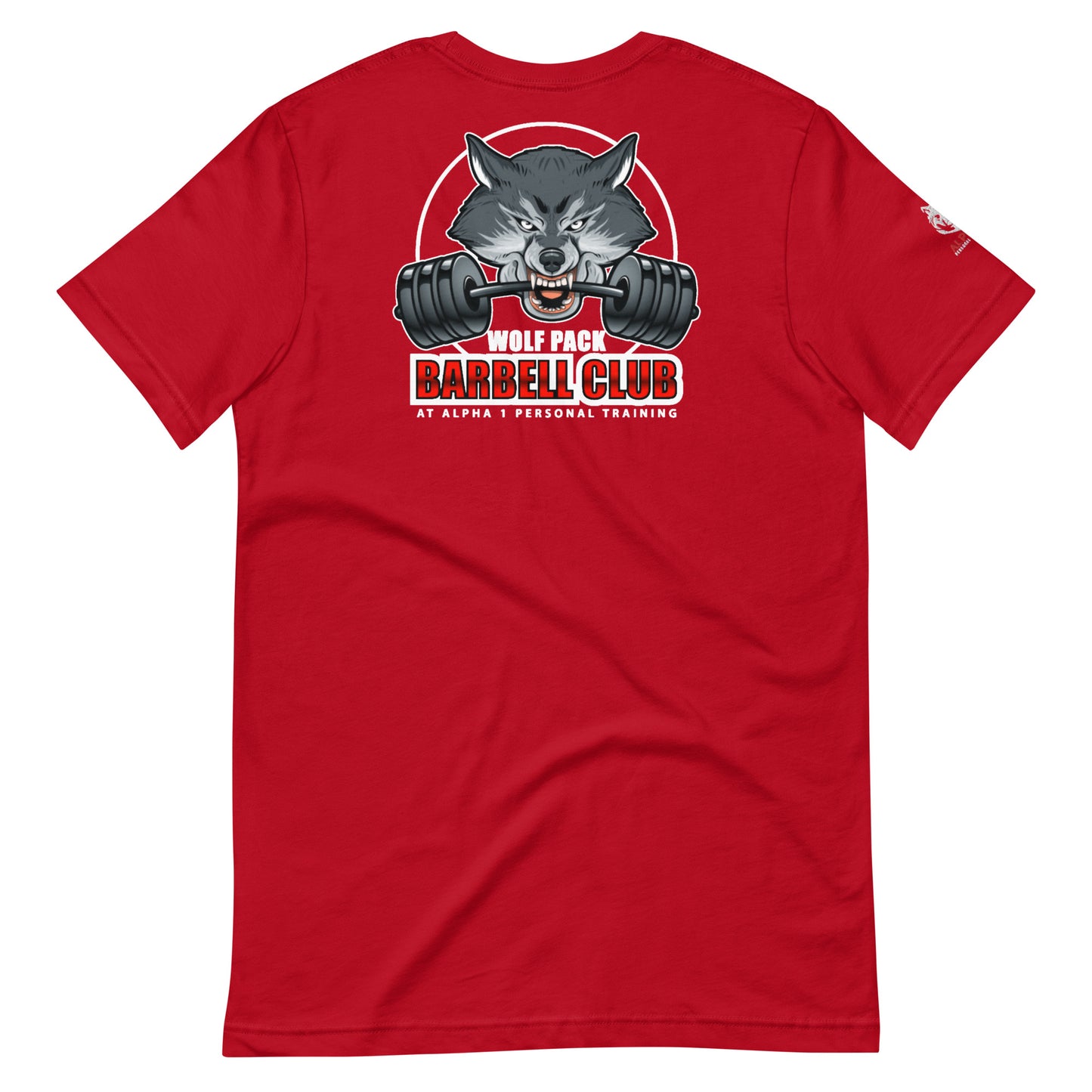 Barbell Club Short Sleeve Printed Workout Unisex T-Shirt