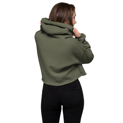 Alpha 1 Left Chest Embroidery - Women's - Crop Hoodie