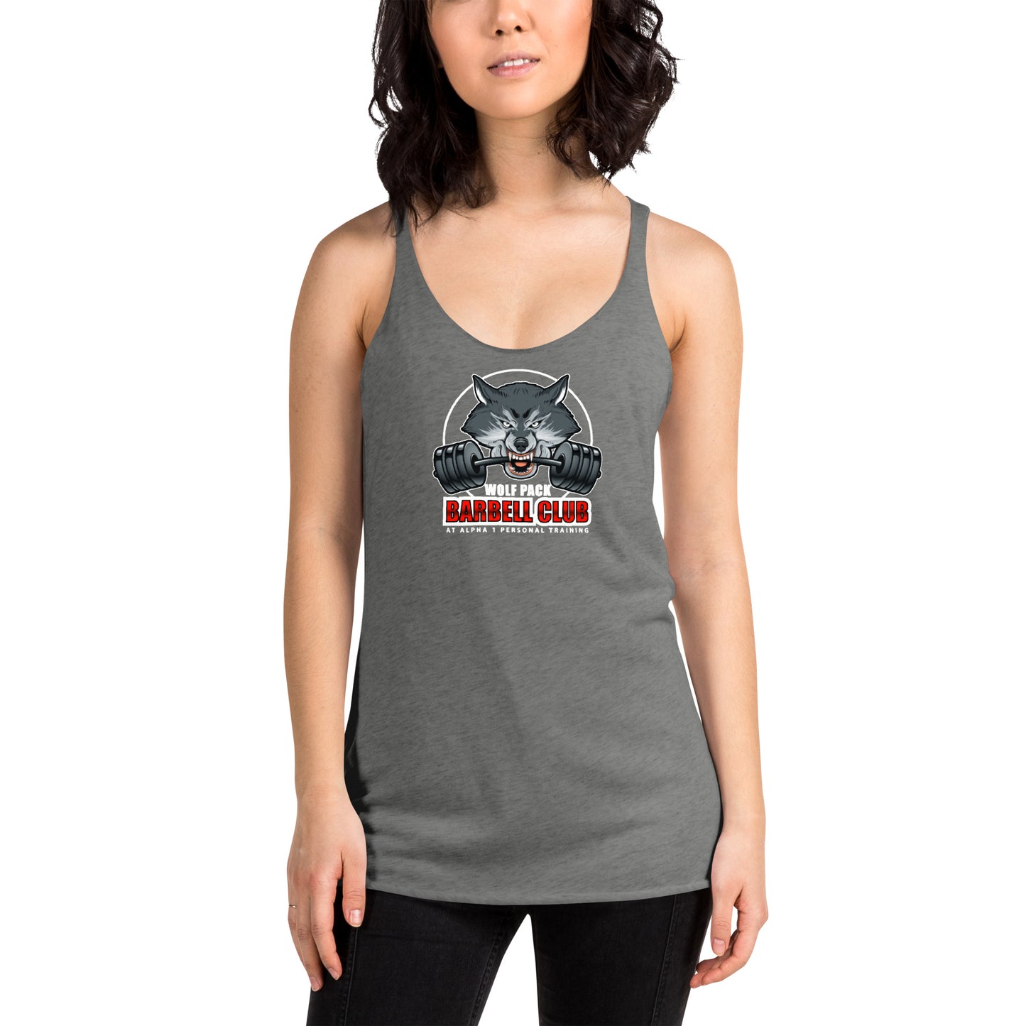 Barbell Club Racerback Tank Top For Women