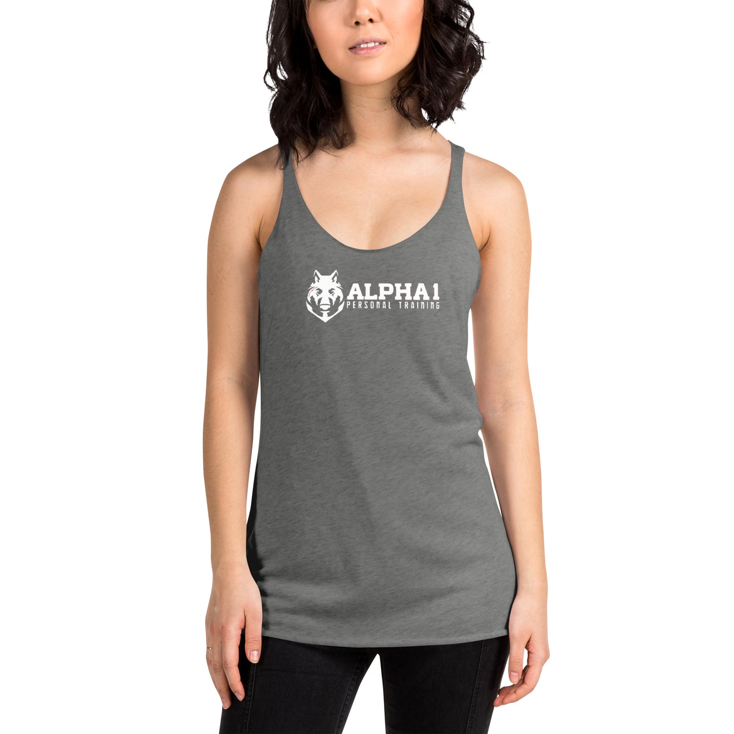 Alpha 1 Personal Training Women's Racerback Tank