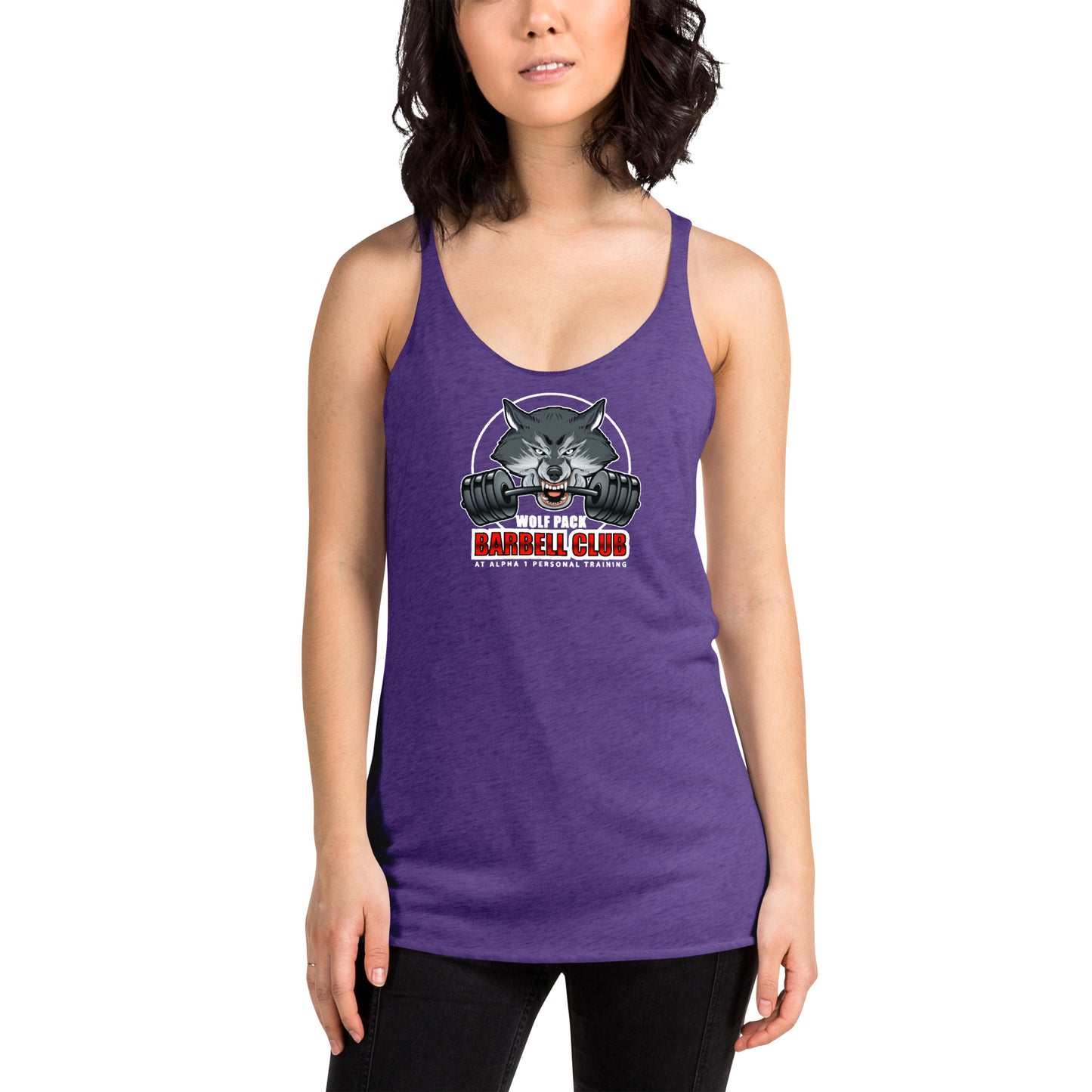 Barbell Club Racerback Tank Top For Women