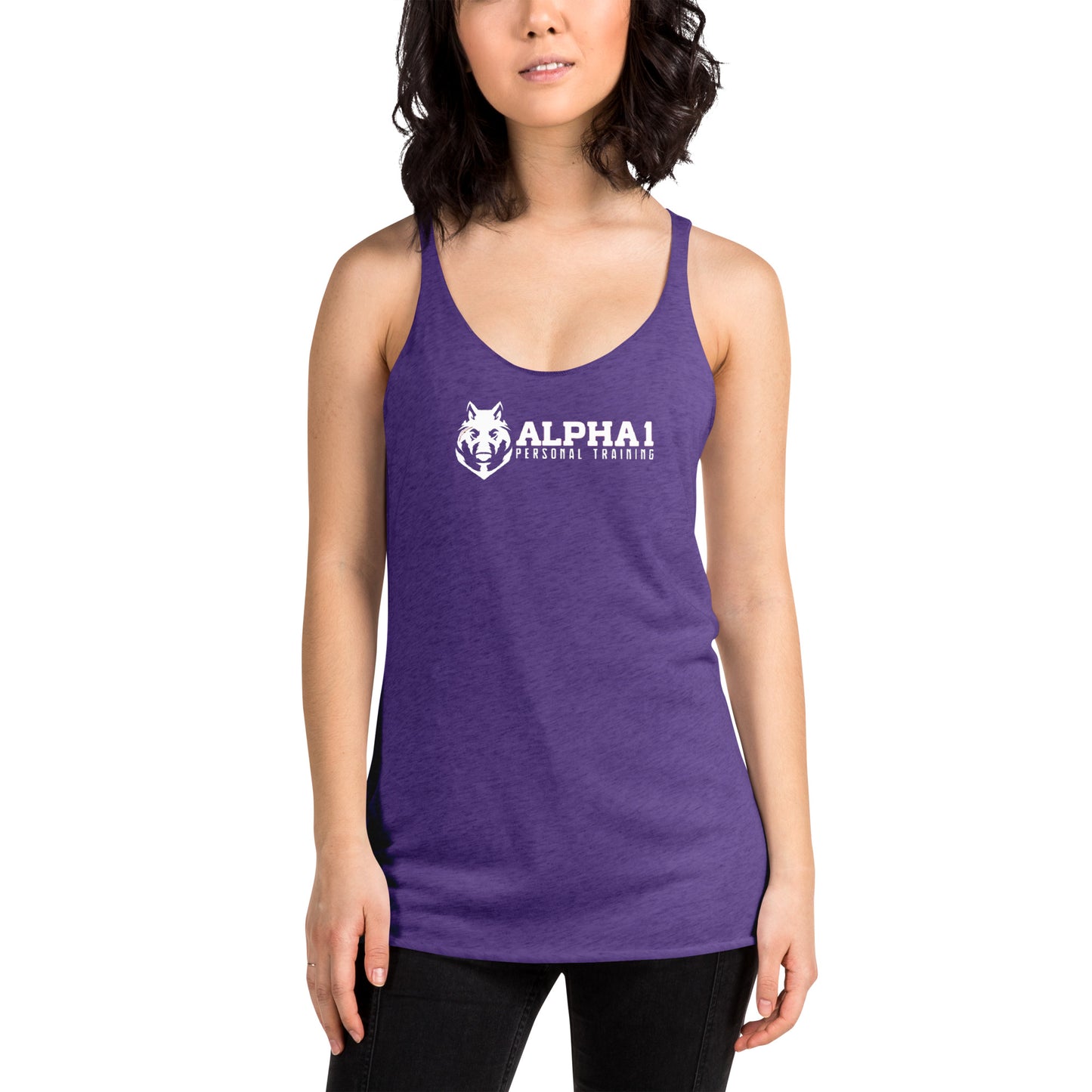 Alpha 1 Personal Training Women's Racerback Tank