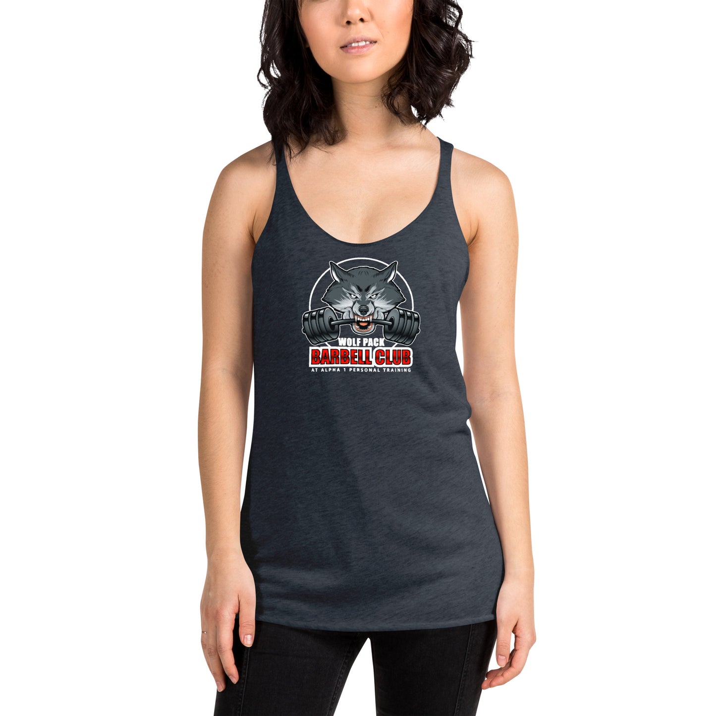 Barbell Club Racerback Tank Top For Women