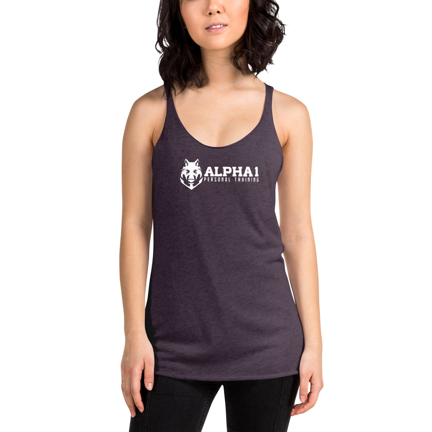 Alpha 1 Personal Training Women's Racerback Tank