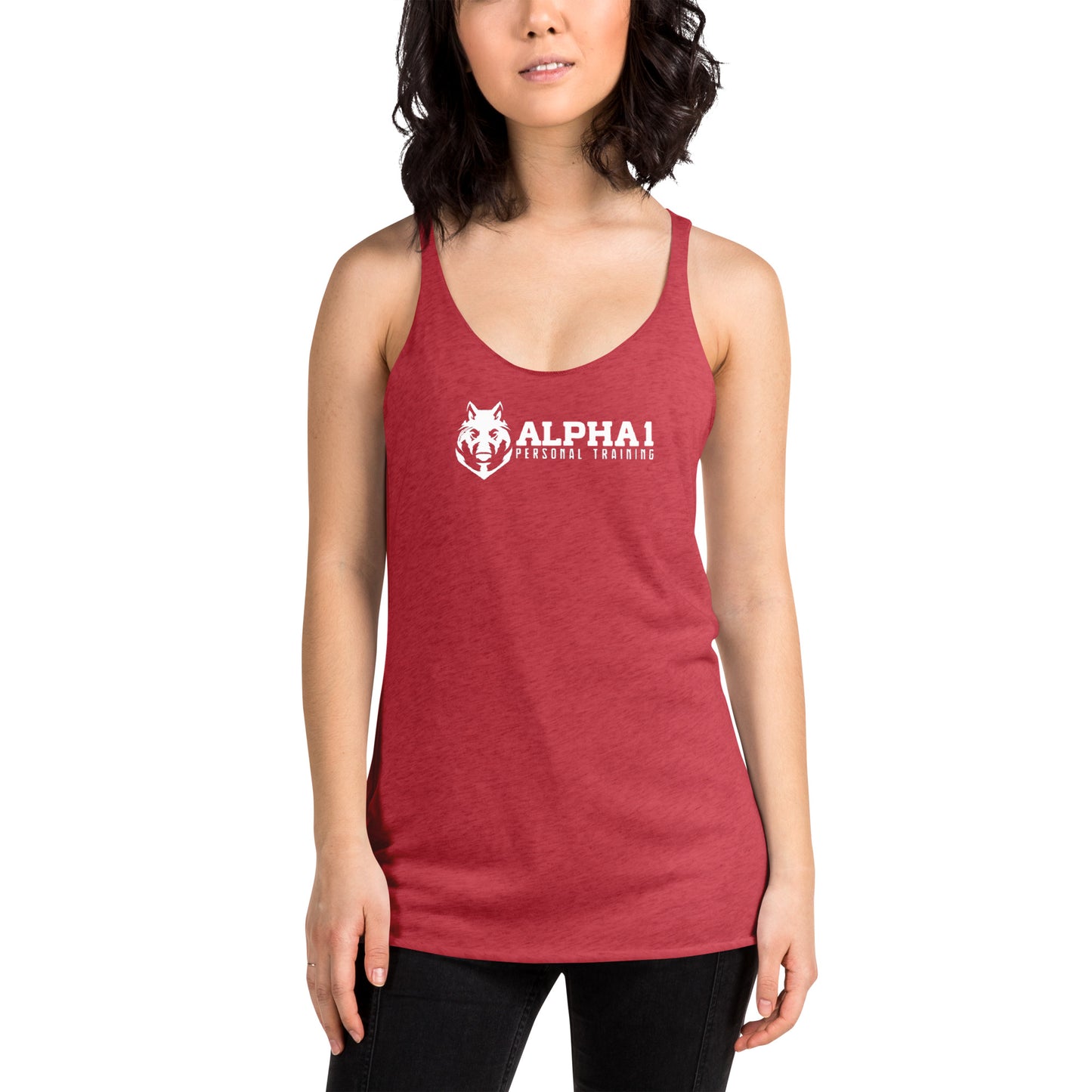 Alpha 1 Personal Training Women's Racerback Tank
