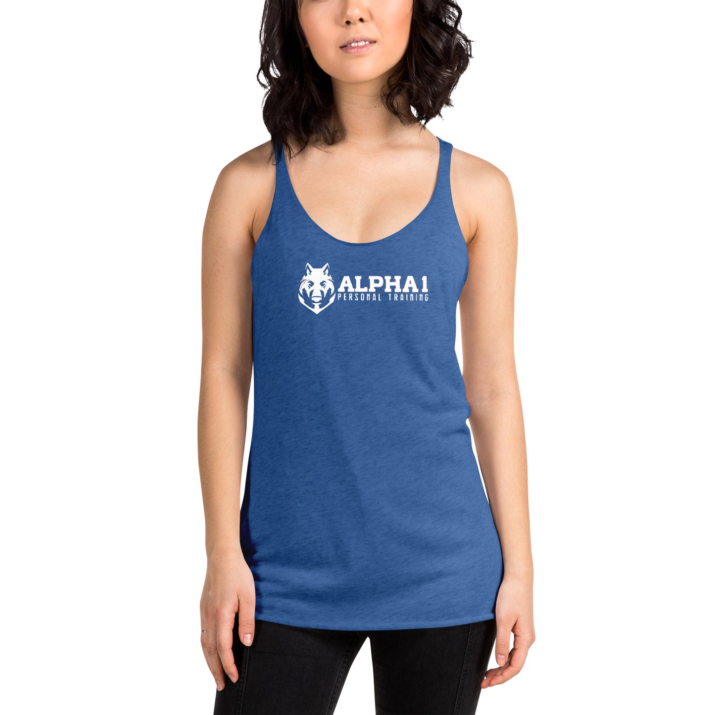 Alpha 1 Personal Training Women's Racerback Tank