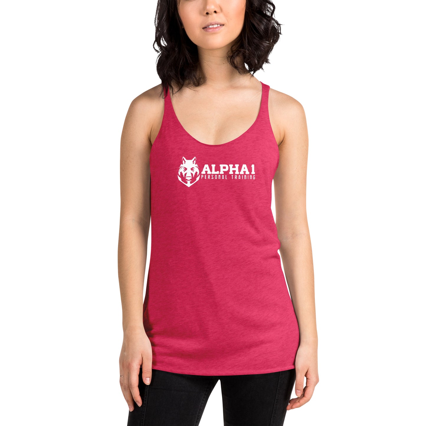 Alpha 1 Personal Training Women's Racerback Tank